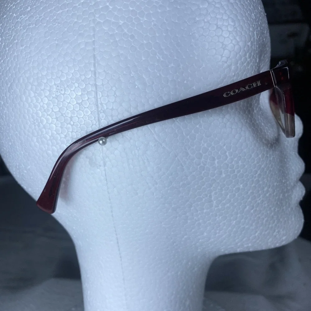 Coach HC 6089 5484 51-16-135 Red Sand‎ Gradient Full Rim Eyeglasses Frame